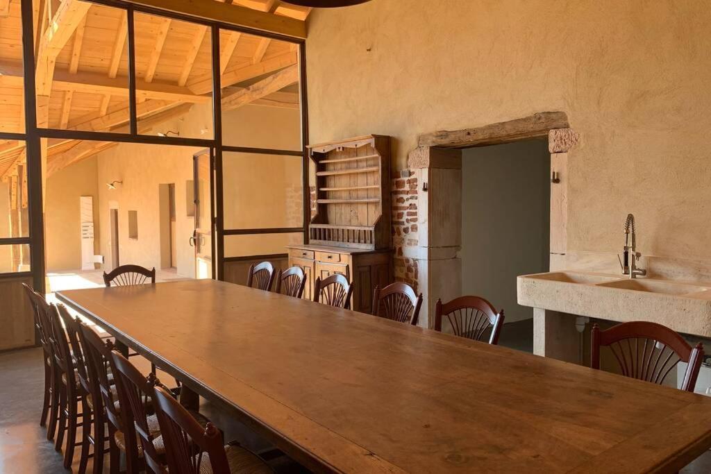 Villa Ancien Haras refait à neuf à 3 km de Vonnas Extérieur photo